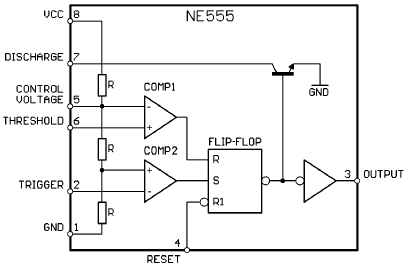 NE555 Timer IC